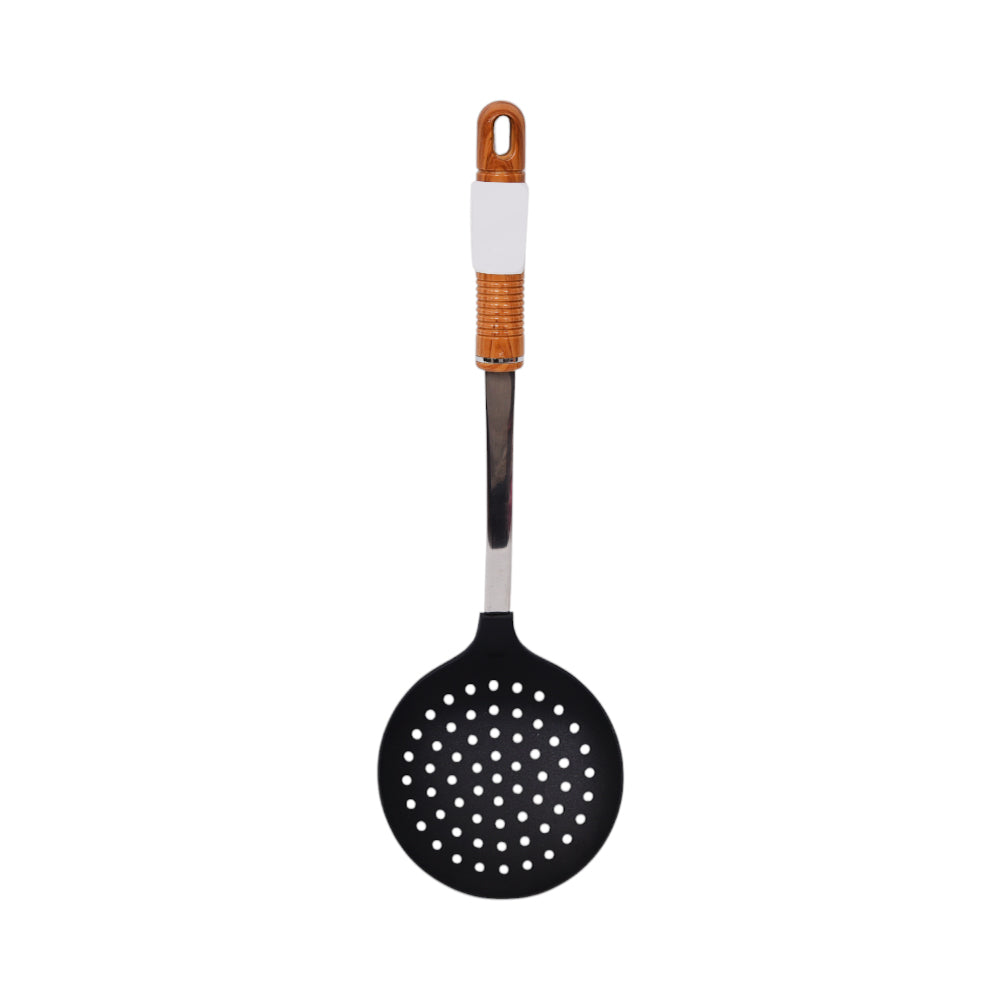 SKIMMER NON STICK WOOD HANDLE WP001