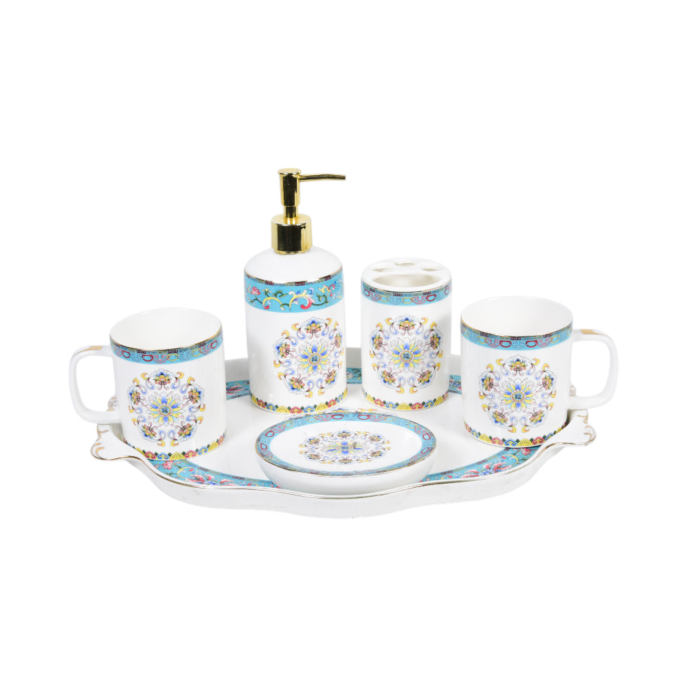 BATHROOM SET 6PC ROYAL BISTRO JDC013-656C-6