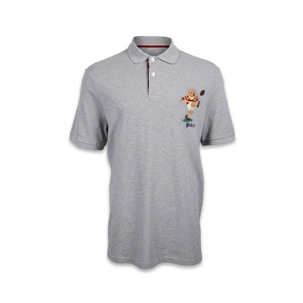 RL MEN POLO S/S 926001 GREY L