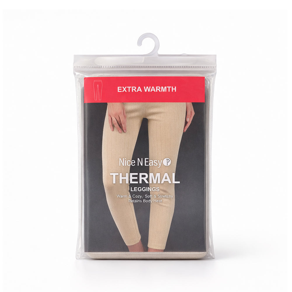 LADIES THERMAL PAJAMA BLACK SMALL