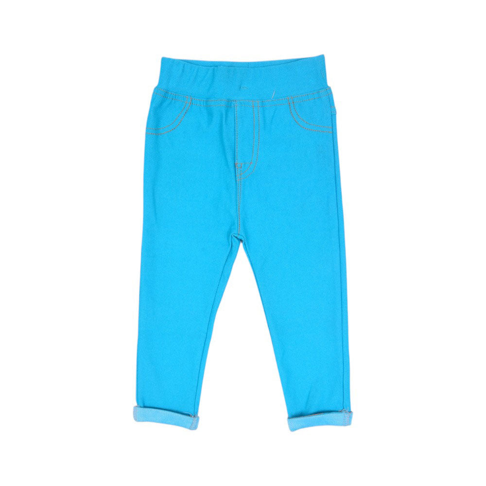GIRLS TIGHTS SOLID MW-19 9-12 MONTH V-13