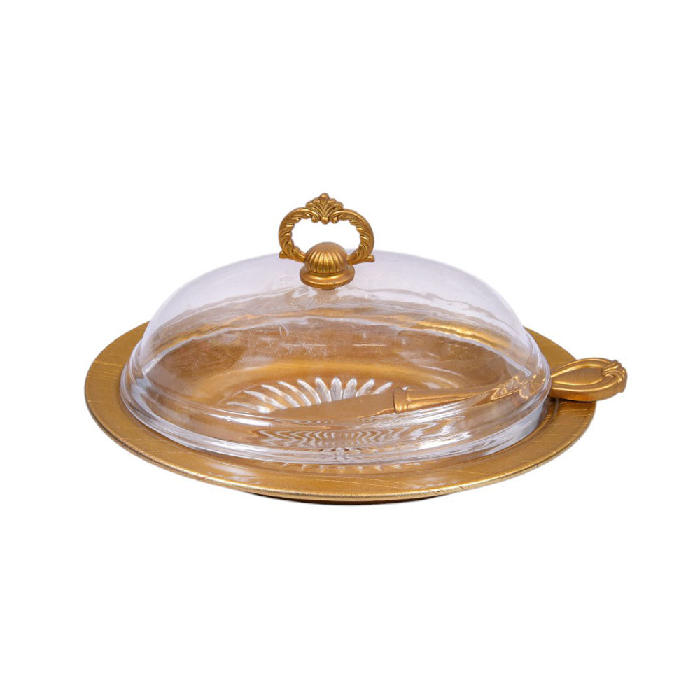 ORCHID BUTTER DISH TA2414