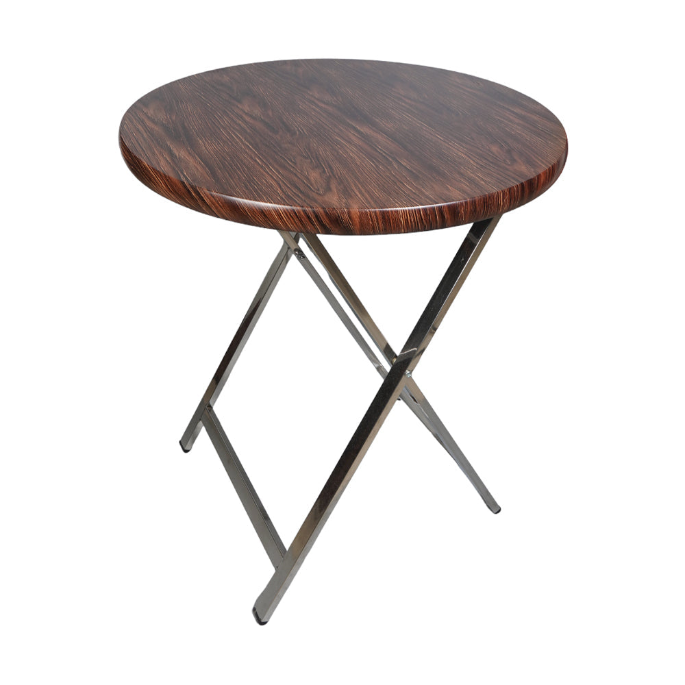 Folding Table S.S Round Tiger