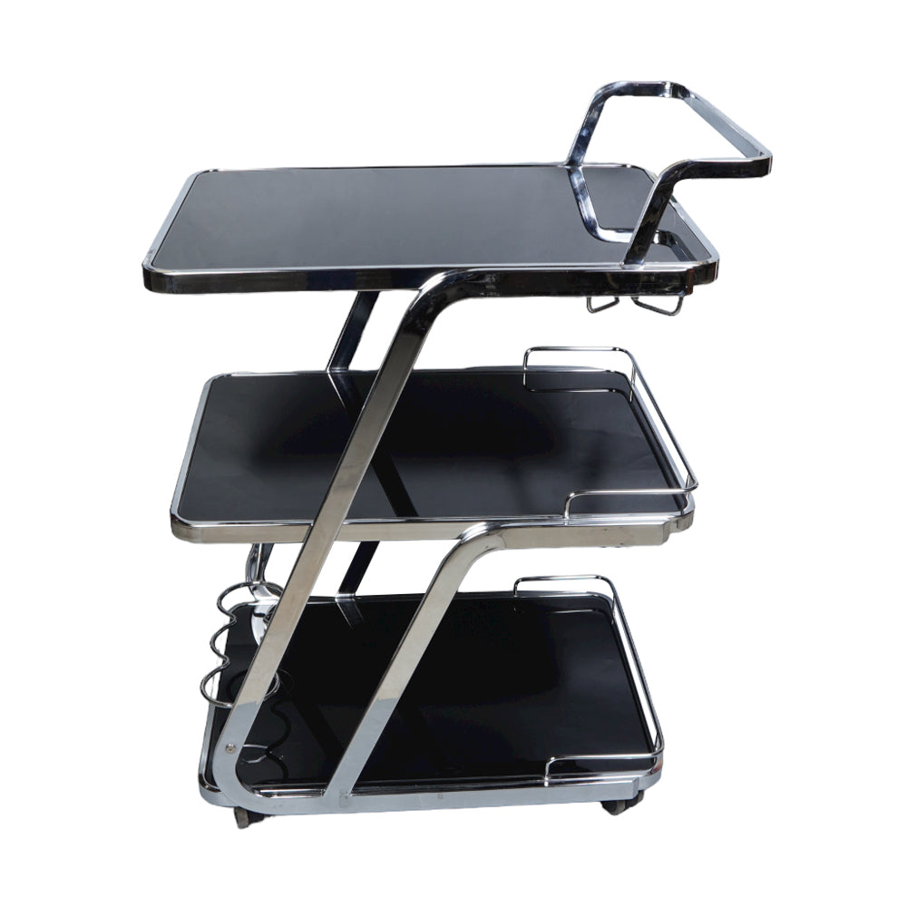 Tea Trolly Ir D-227 Silver/White
