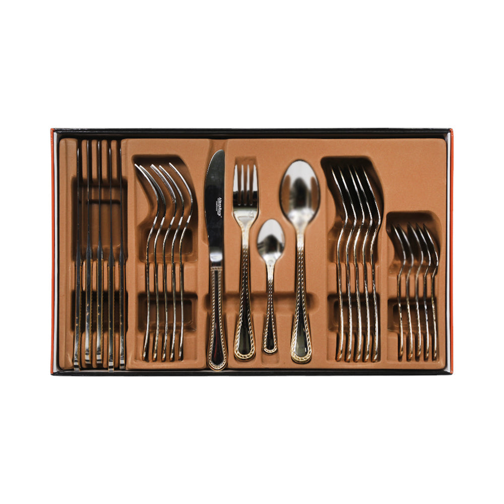 CUTLERY SET ALPEN BERG 24PC EE105