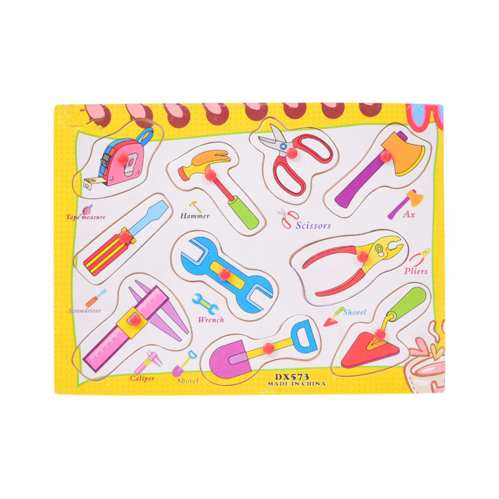 WOODEN PUZZLE FRUIT DX543