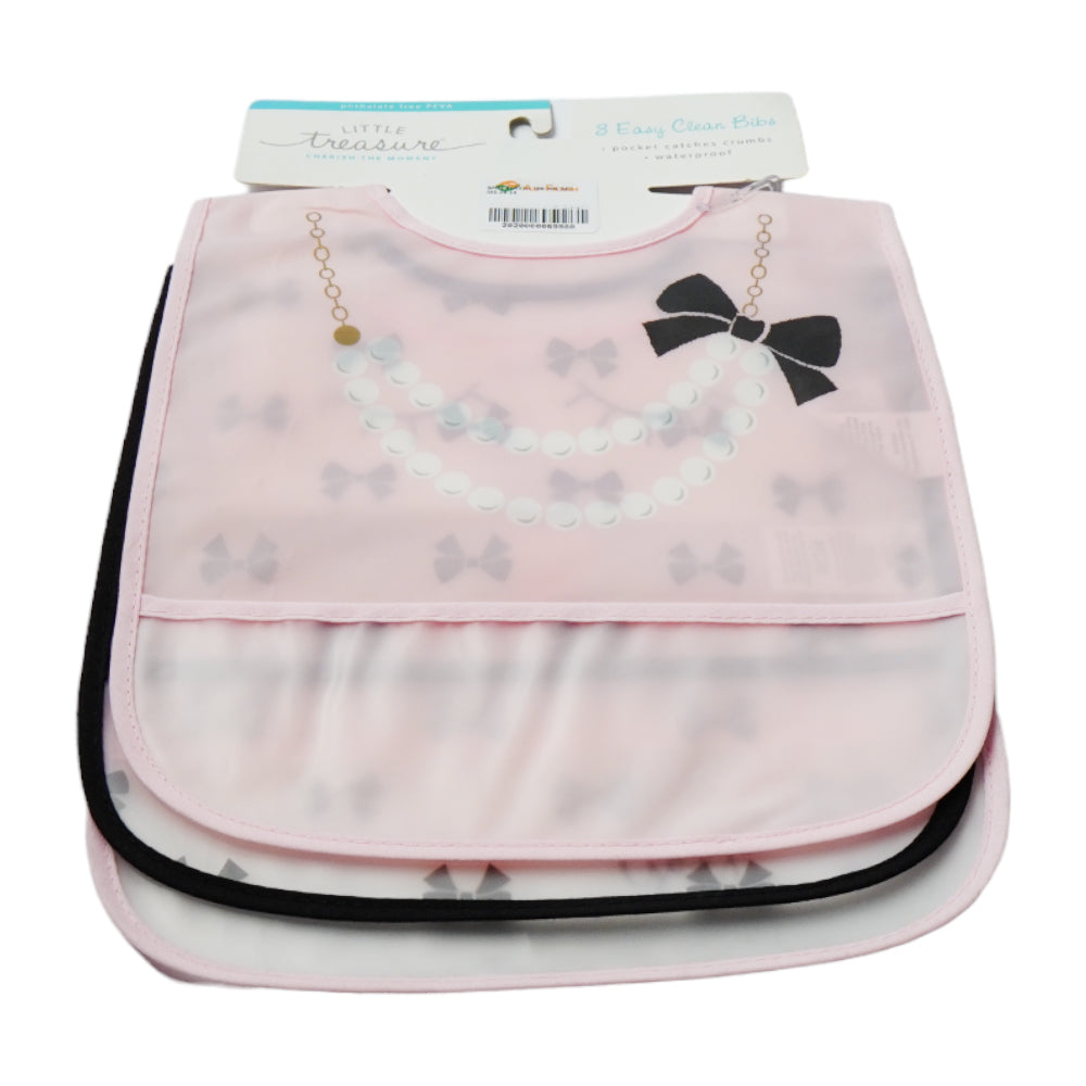 BABY PLASTIC BIB 3PC SET MS-20 14