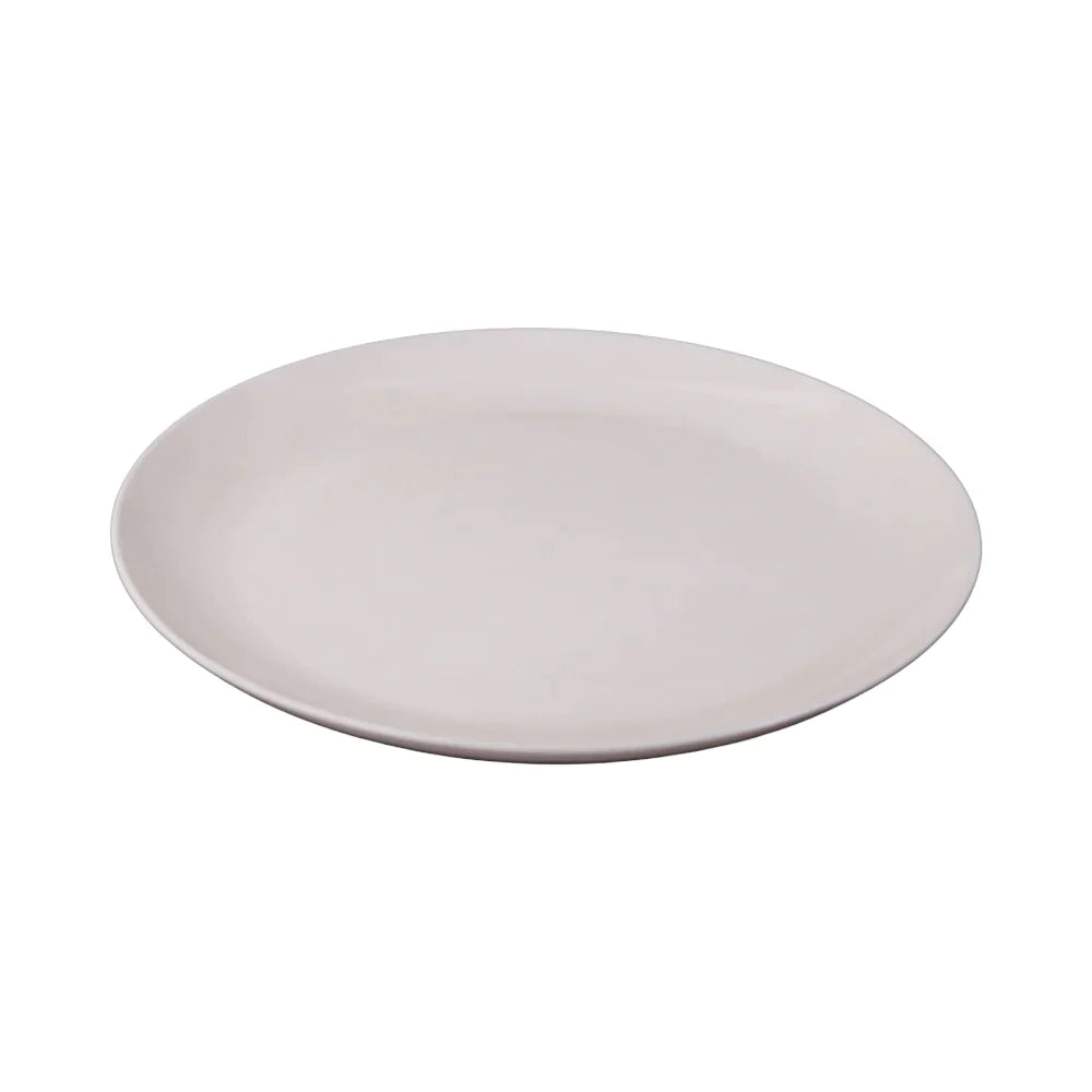 DISH ROUND LARGE PEARL MOON WHITE