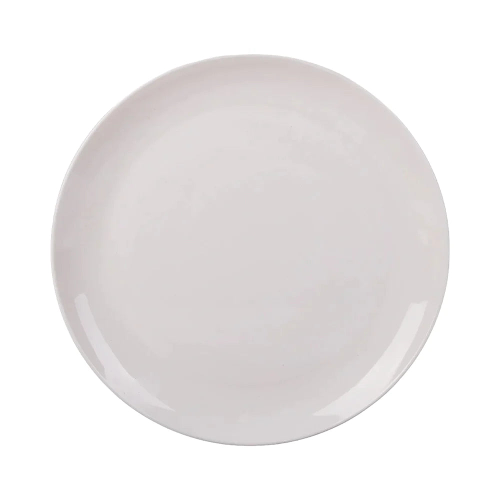 DISH ROUND LARGE PEARL MOON WHITE