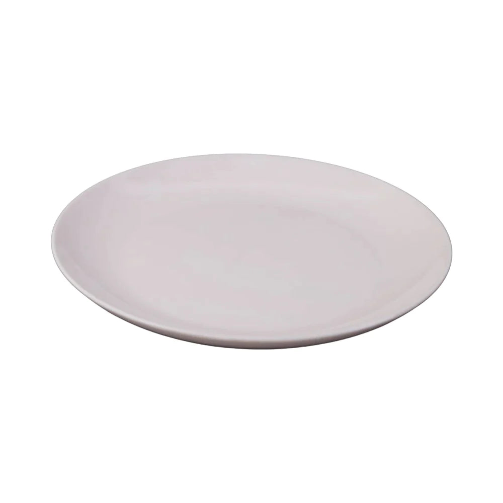 DISH ROUND SMALL MOON PEARL WHITE