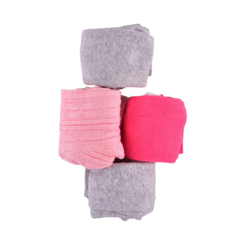 GIRLS COTTON RICH LEGGING PACK OF 4 MW-20 0-6M