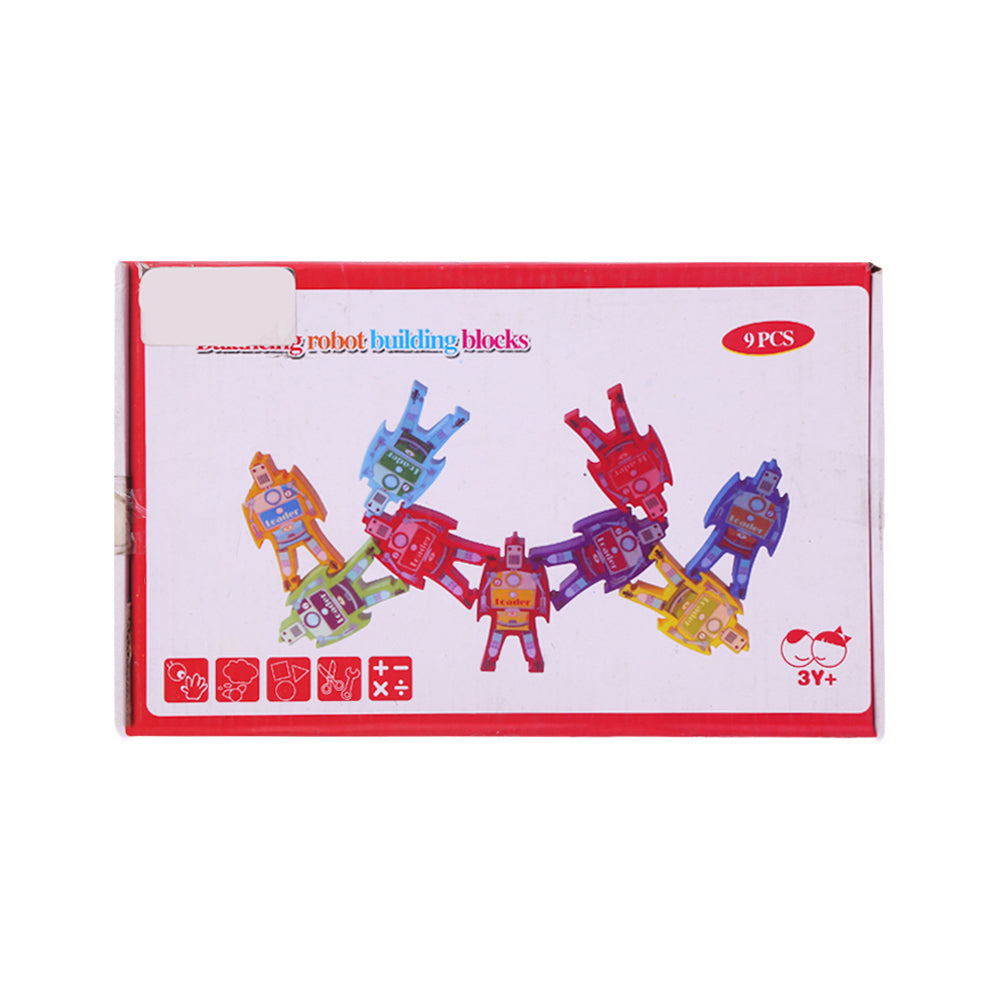 ROBOT BUILDING BLOCKS 9PC