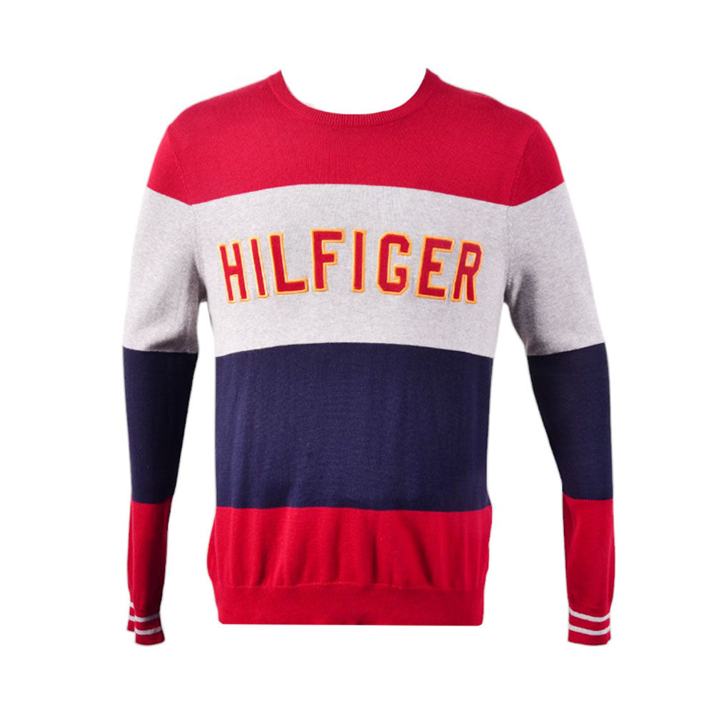 TH L/S CREW NECK SWEATER 78J1005651 RED-M- IRW 20