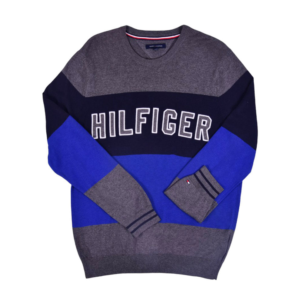 TH L/S CREW NECK SWEATER 78J1005060 GRY-XL- IRW 20
