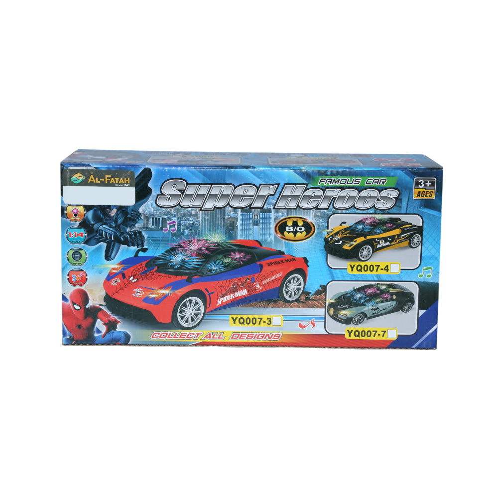 Super Hero Car B/O Yq007-2
