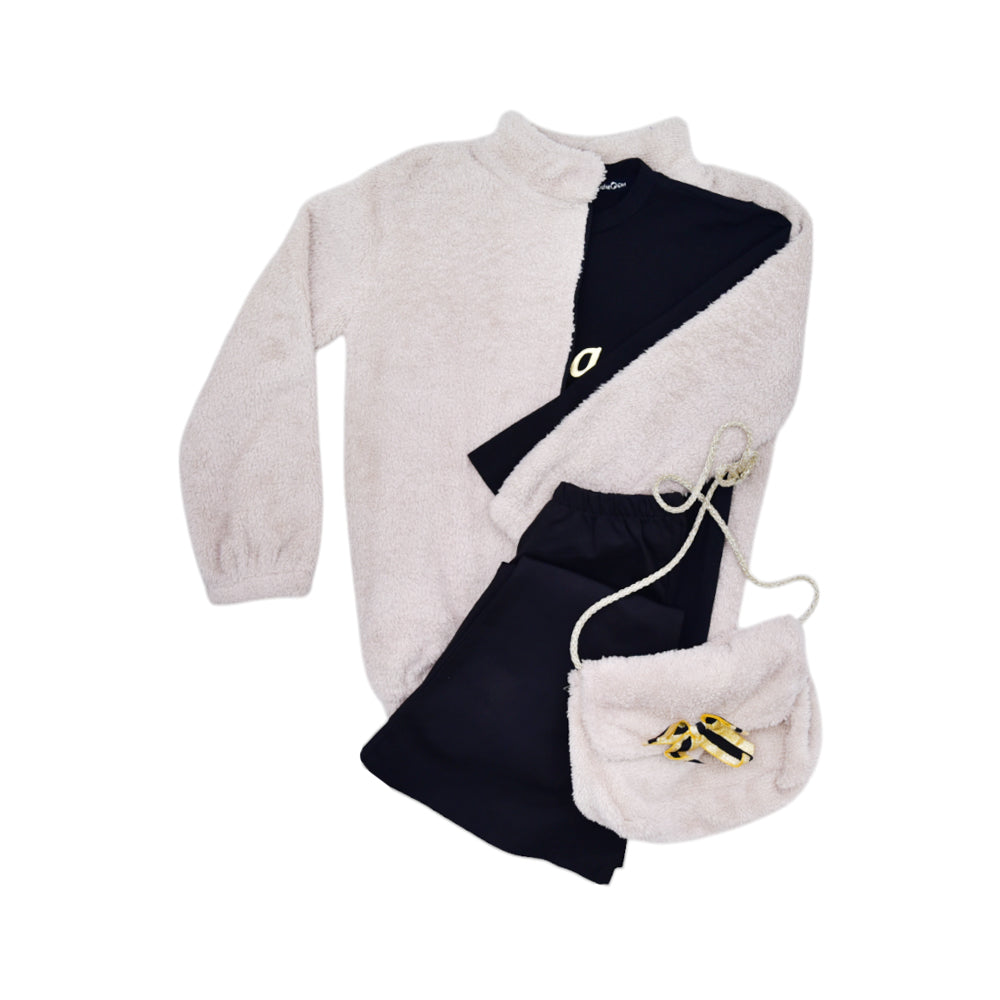 GIRLS 4PC PAJAMA SUIT 16 TW-20 6-7 YEAR