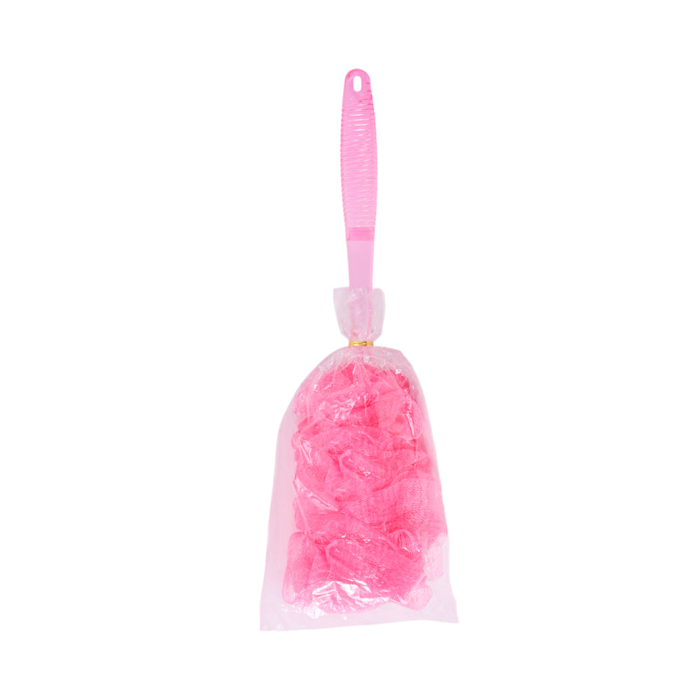 ITALIAN BODY PUFF WITH HANDLE BA20451-2