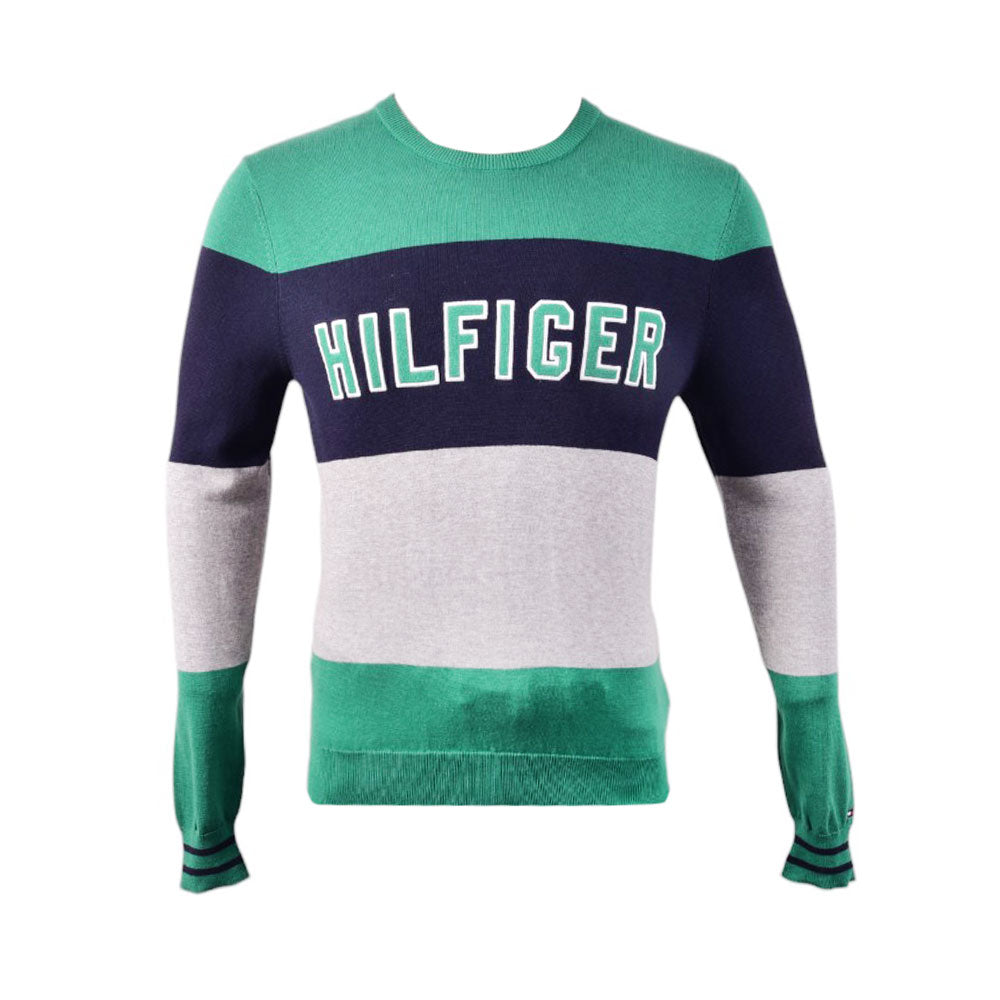 TH L/S CREW NECK SWEATER 78J1005321 GRN M IRW 20