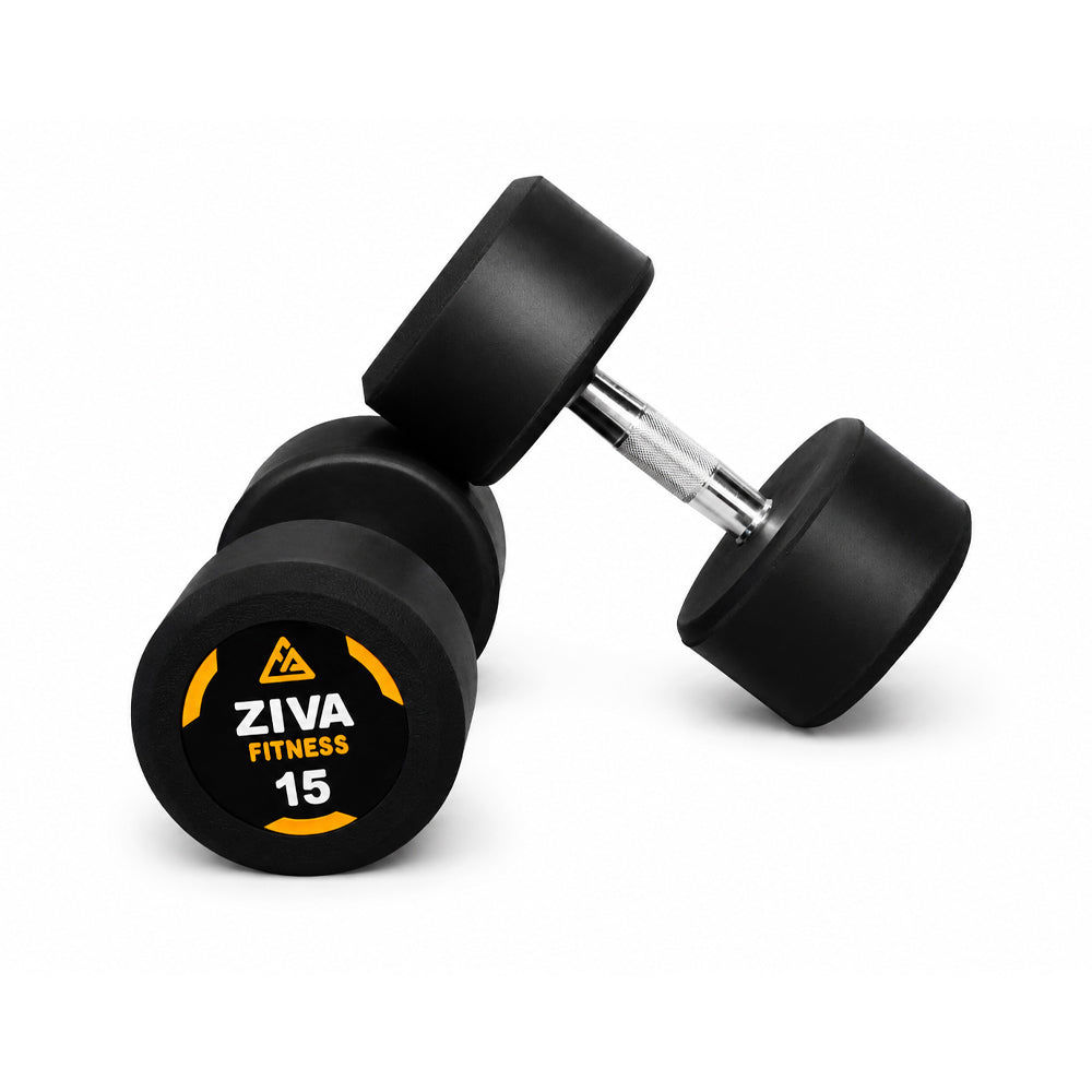 LATEX COATED DUMBELL PAIR 15 KG