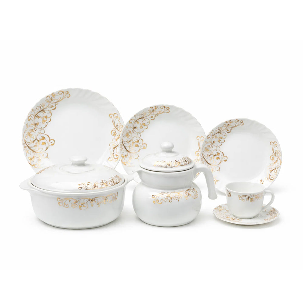 DINNER SET 72PC CORELLY ROUND HZ1080C KC