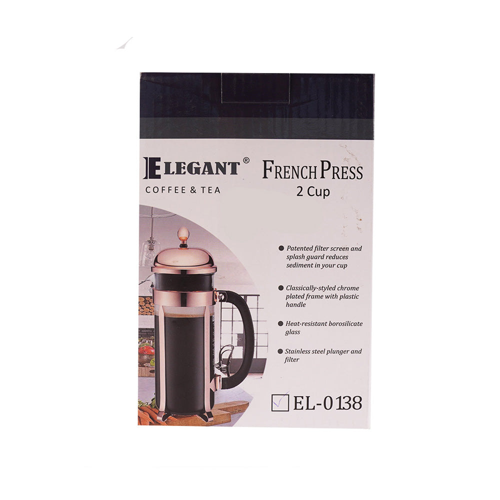 COFFEE PLUNGER ELEGANT 350 ML EL0138