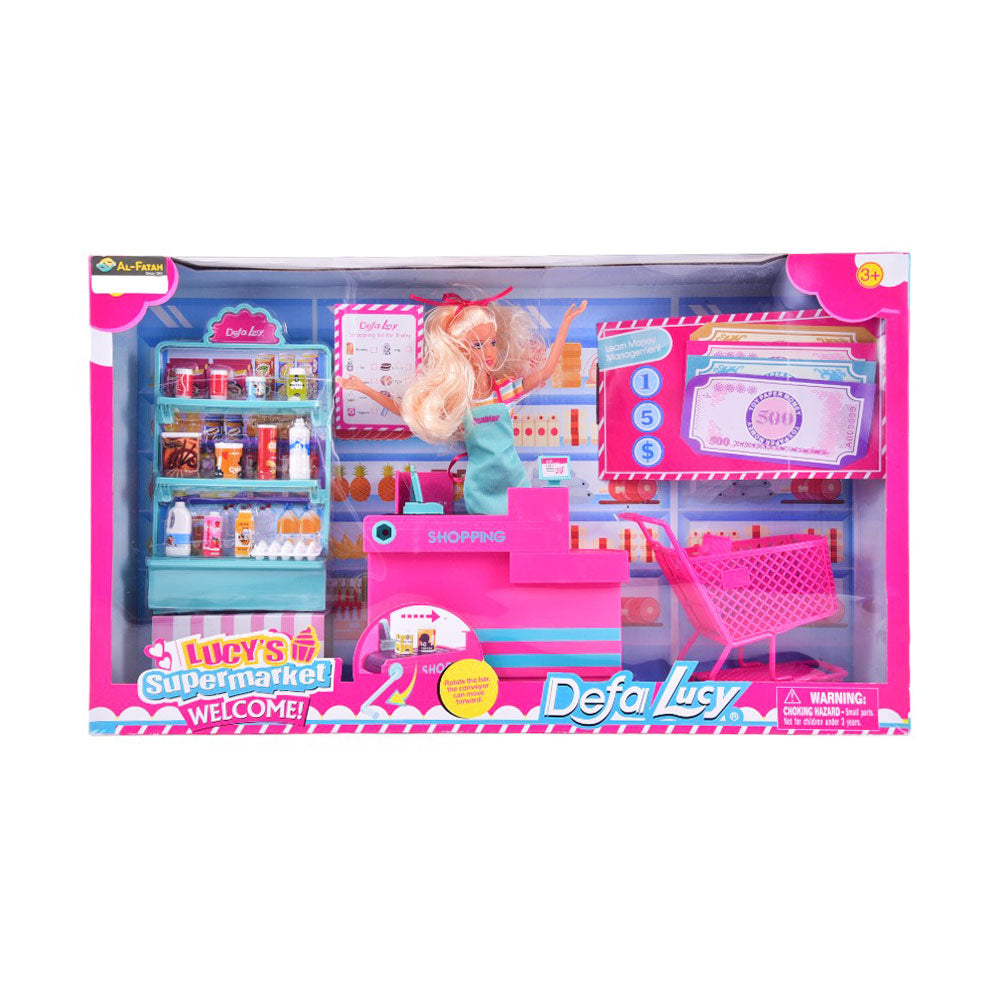 8430 LEFA LUCY DOLL SUPER MARKET SET (3+ YEAR)