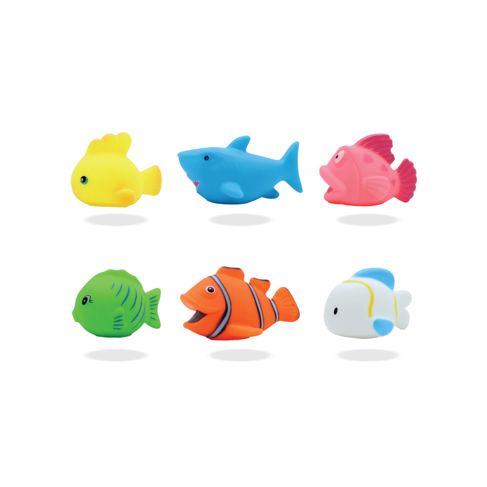 FS10-6 Fish Chuchu 6PC Ai (3+ Year)