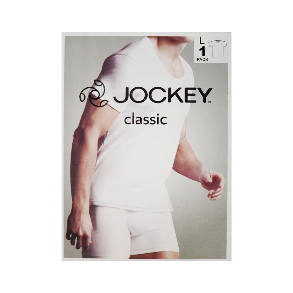 JOCKEY CLASSIC UNDERSHIRT DEEP NECK WHITE 9718