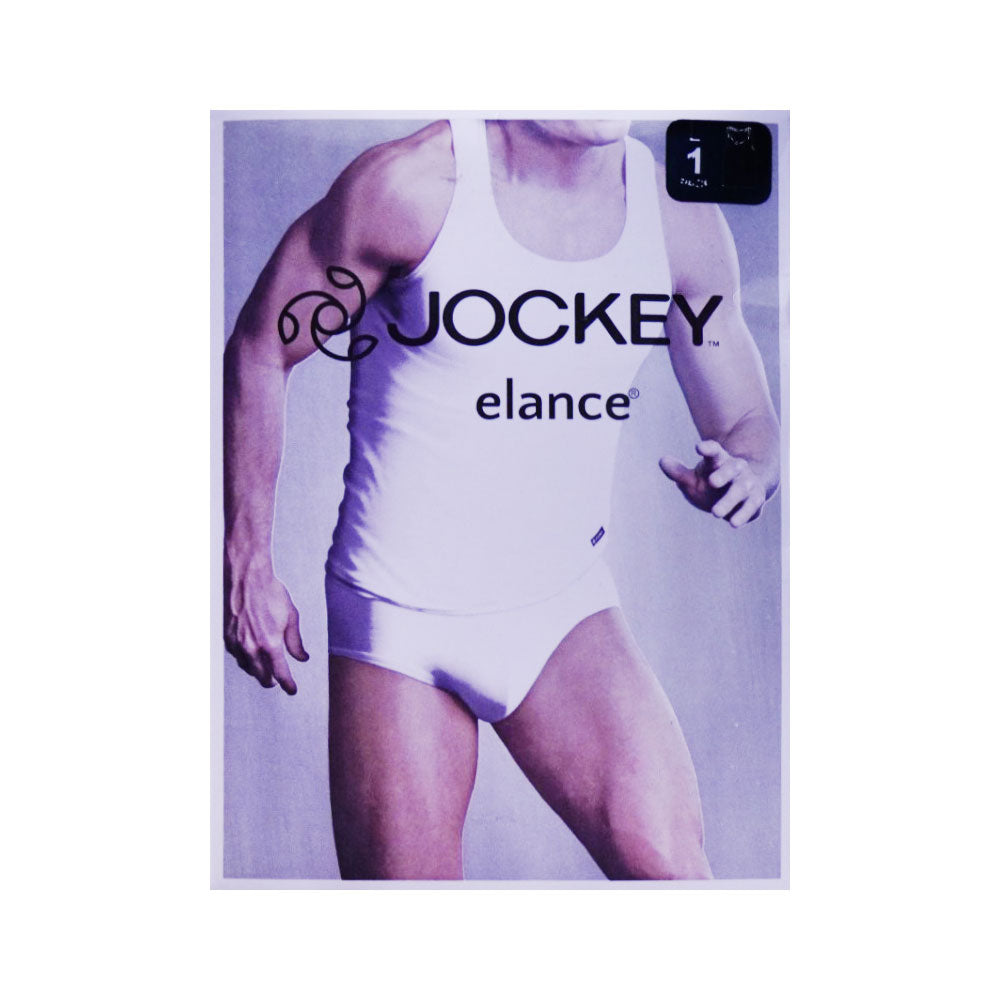 JOCKEY ELANCE SEAMLESS SANDO VEST BLACK FJ1040