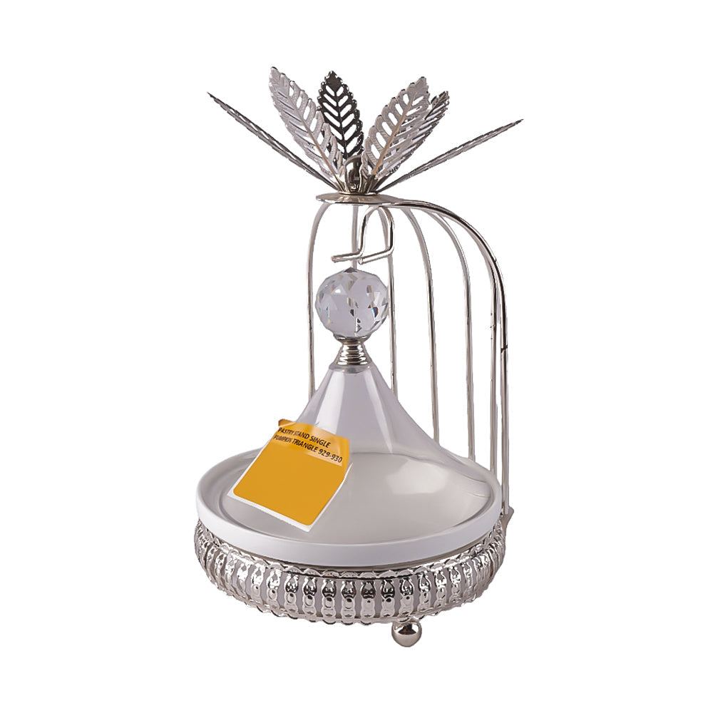 PASTRY STAND SINGLE PUMPKIN TRIANGLE 929-930