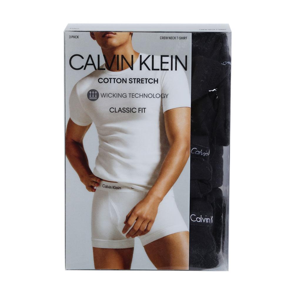 CK S/S CREW NECK UNDERSHIRT NB27989003 BLK S IR 21