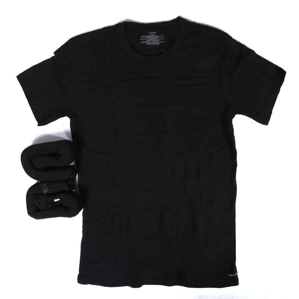 CK S/S CREW NECK UNDERSHIRT NB27989003 BLK S IR 21
