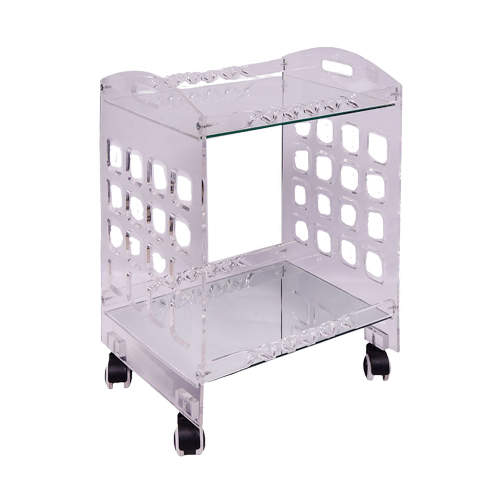 VINE TROLLEY WHITE 35 SMALL