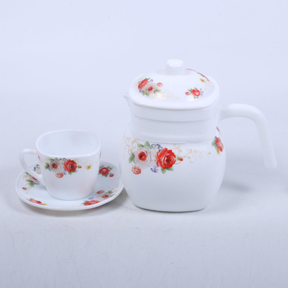 DINNER SET SQUARE MARBLE 72PC 2861