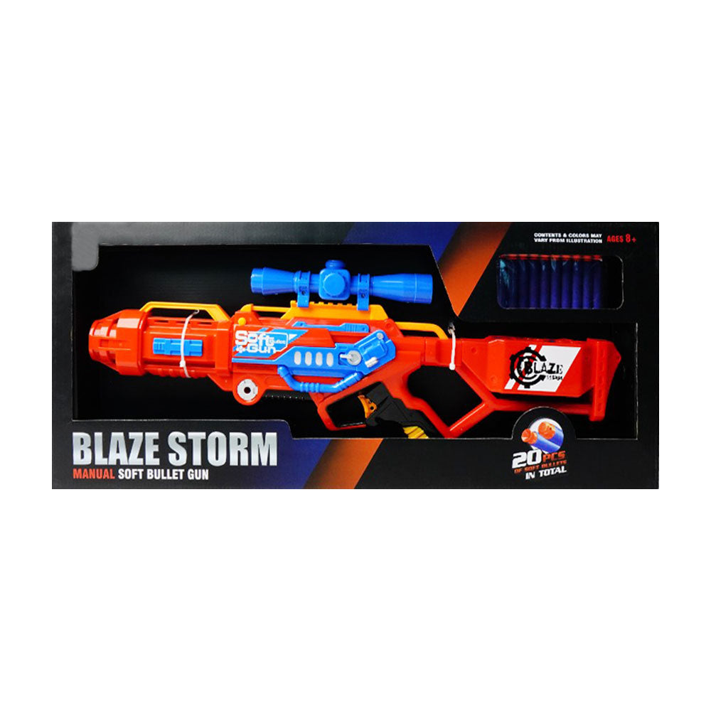 7068BLAZE STROM SOFT BULLET GUN (8+ YEAR) A.I