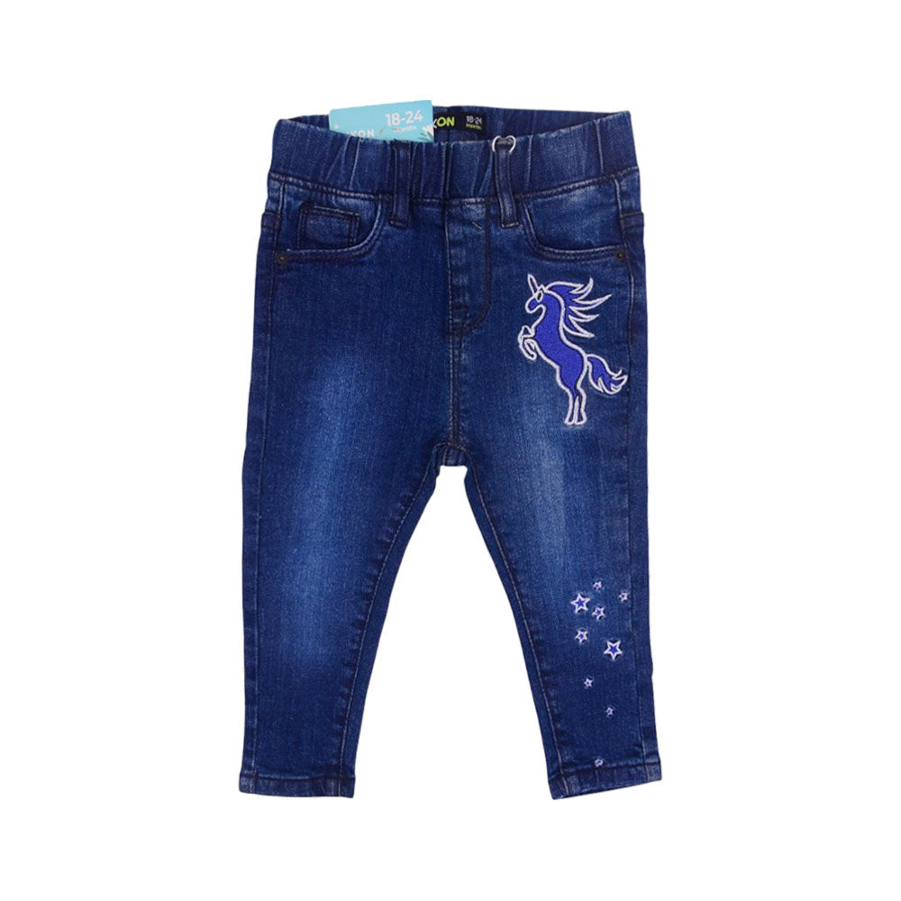GIRLS DENIM JEANS GJS134-A SU-21 18-24M
