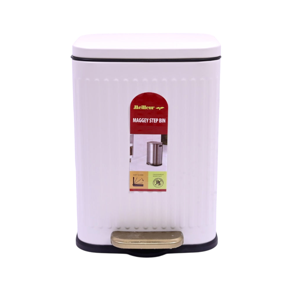 DUST BIN IR 6LTR JFF186L WHITE