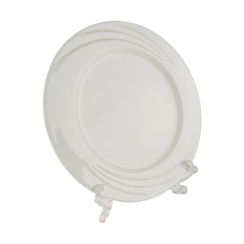 DISH PORCELAIN WHITE IR 14INCH G021B