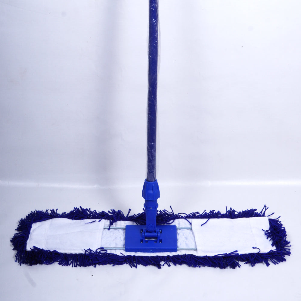 House & Co DUST MOP ACRYLIC + FRAME 60 CM + IRON HANDLE (BLUE)