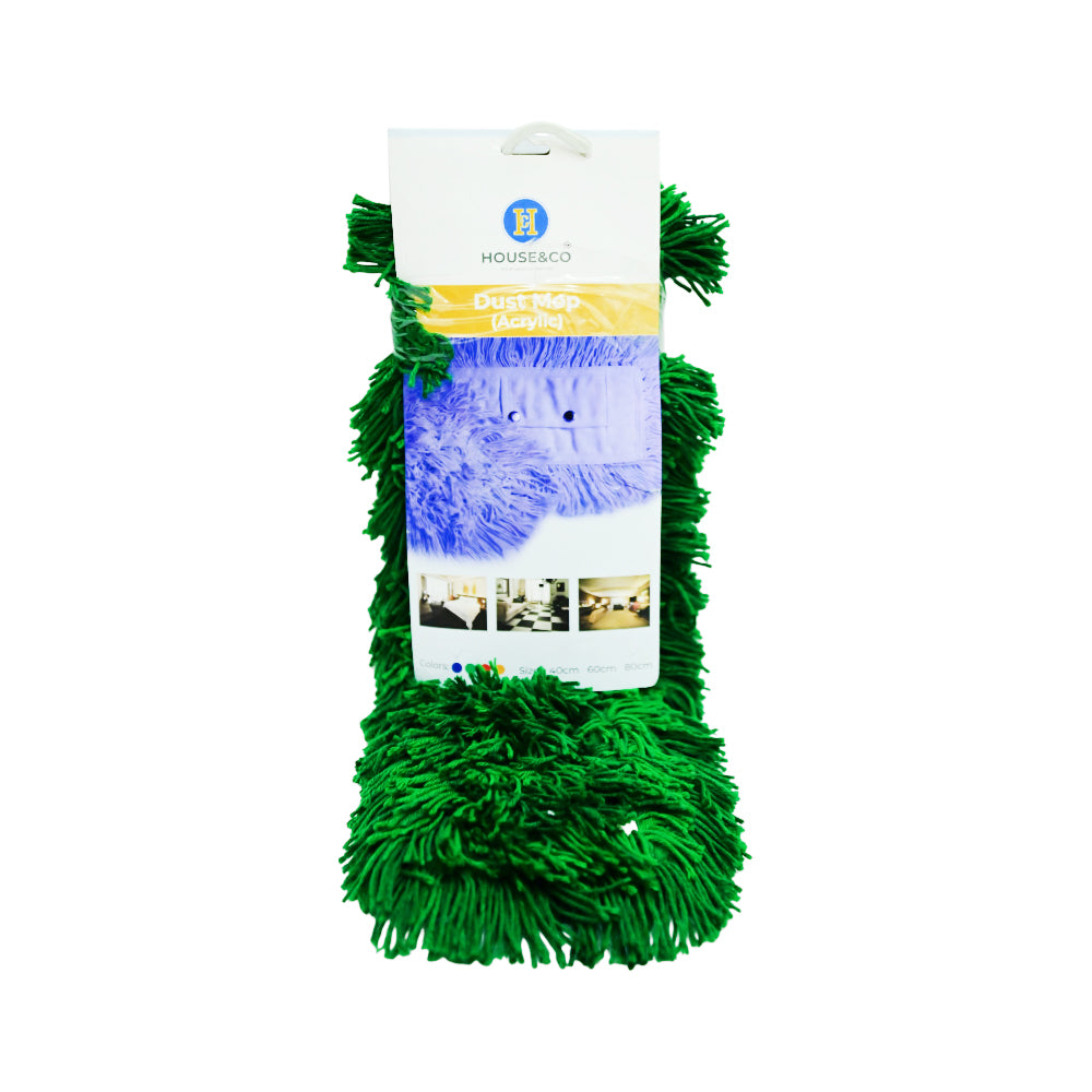H&C DUST MOP ACRYLIC 80CM REFIL BLUE