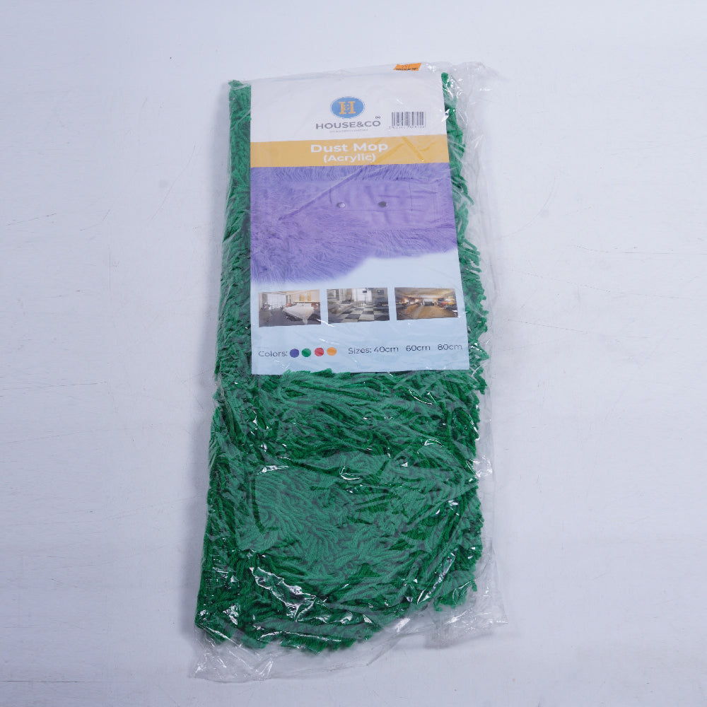 House & Co DUST MOP ACRYLIC 40CM REFIL GREEN