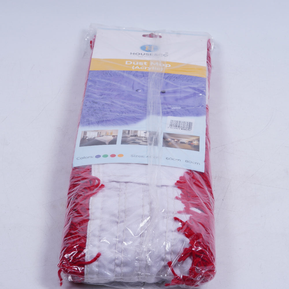 House & Co DUST MOP ACRYLIC 80CM REFIL RED