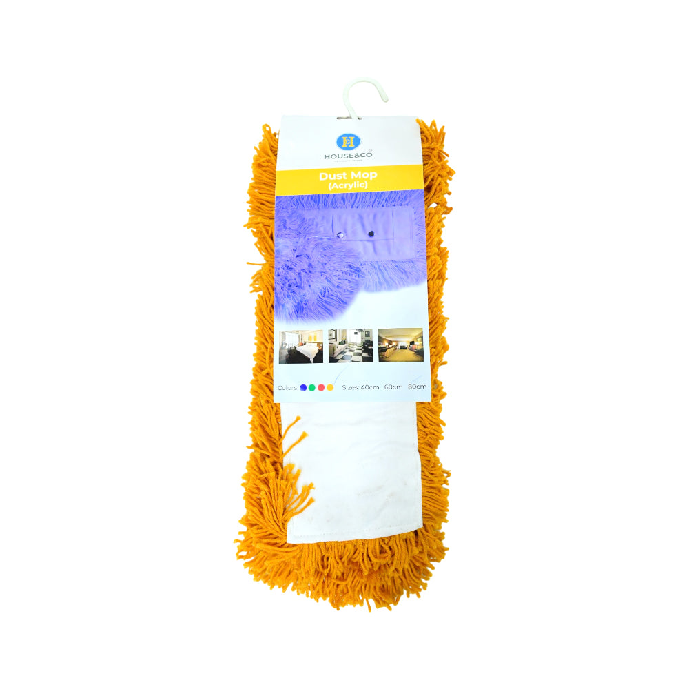 H&C DUST MOP ACRYLIC 80CM REFIL YELLOW