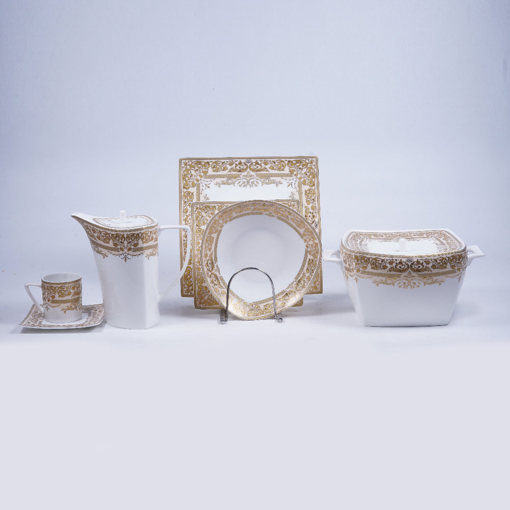 DINNER SET BONE CHINA 61PC 2005KI