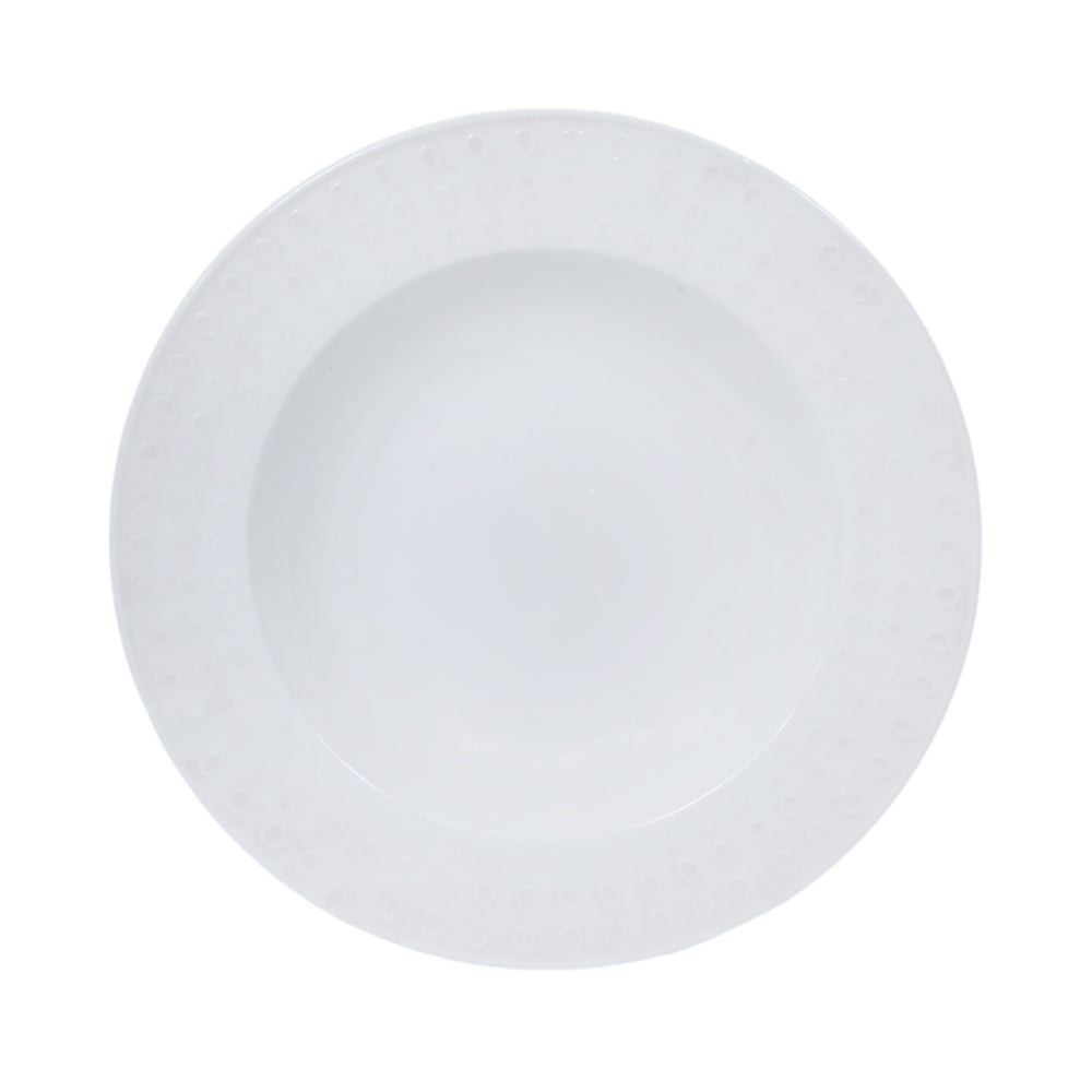 DISH PORCELAIN WHITE IR 9INCH 1139