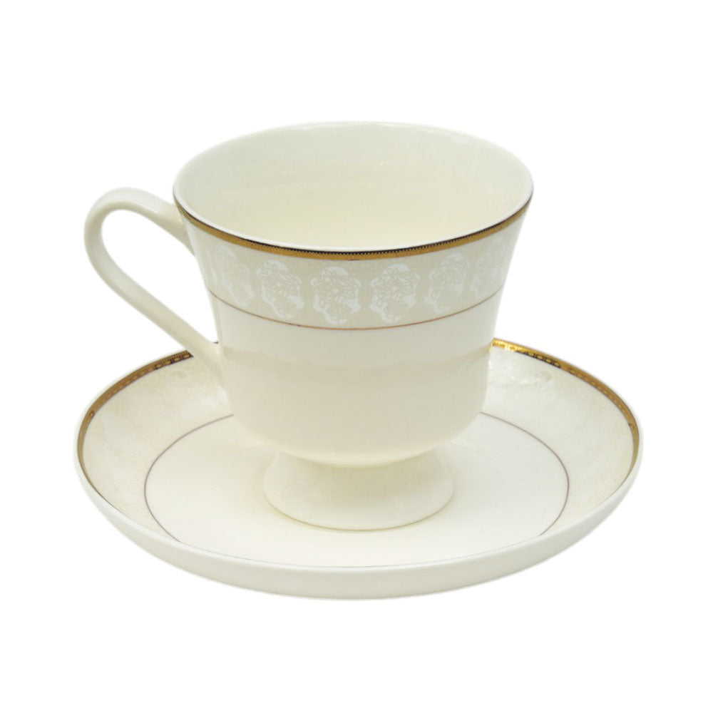CUP & SAUCER BONE CHINA JH015 TMC (Pack 6)