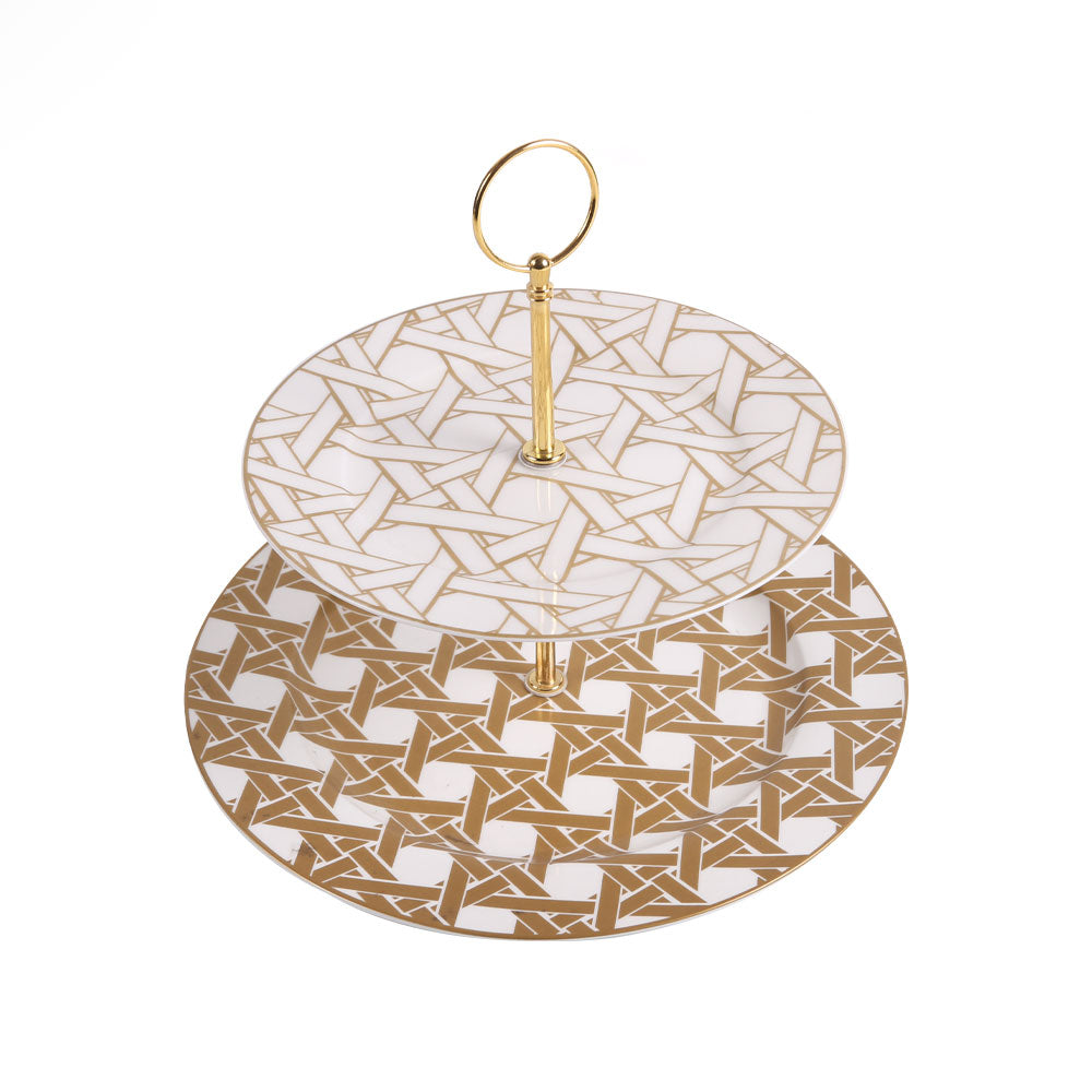 DISH CAKE ROYAL BISTRO 2TIRE DO03-2CP