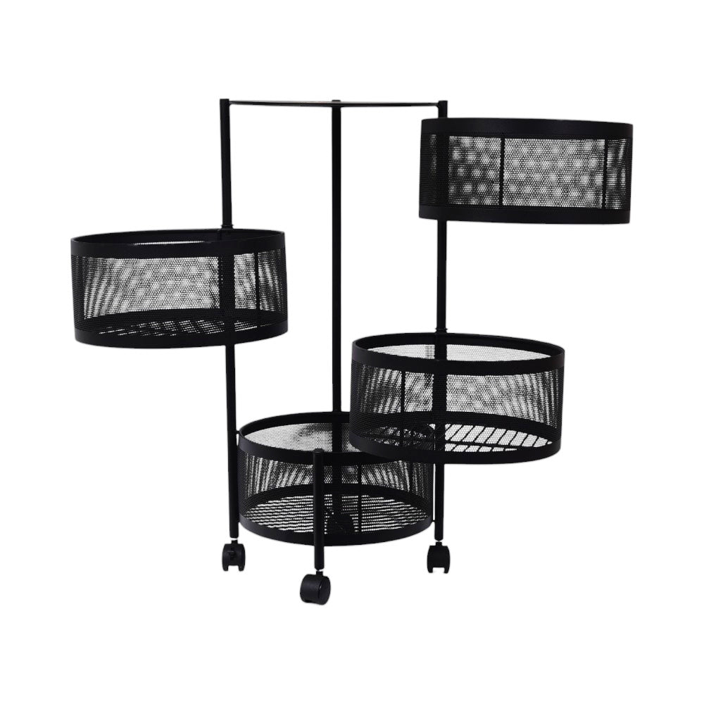 KITCHEN TROLLEY 4TIRE IR ROUND 7000009-4
