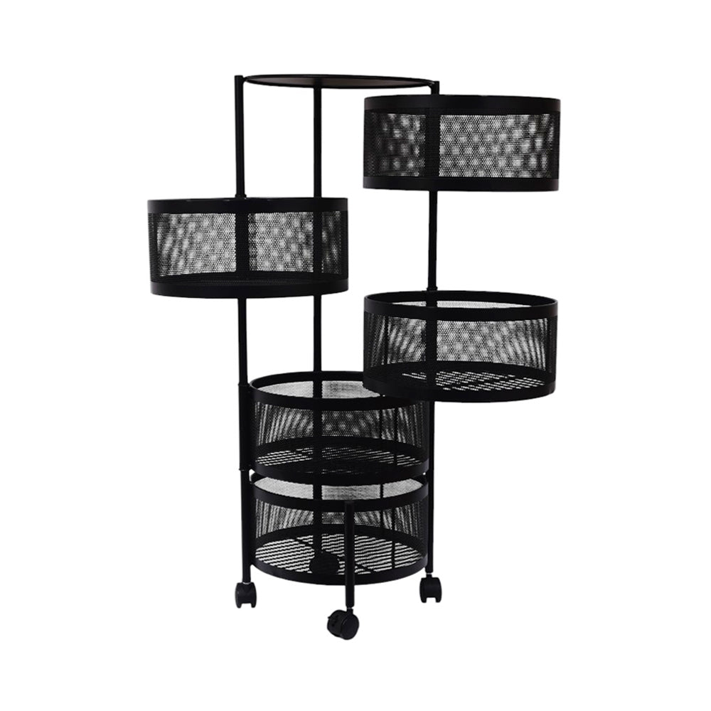 KITCHEN TROLLEY 5TIRE IR ROUND 7000009-5