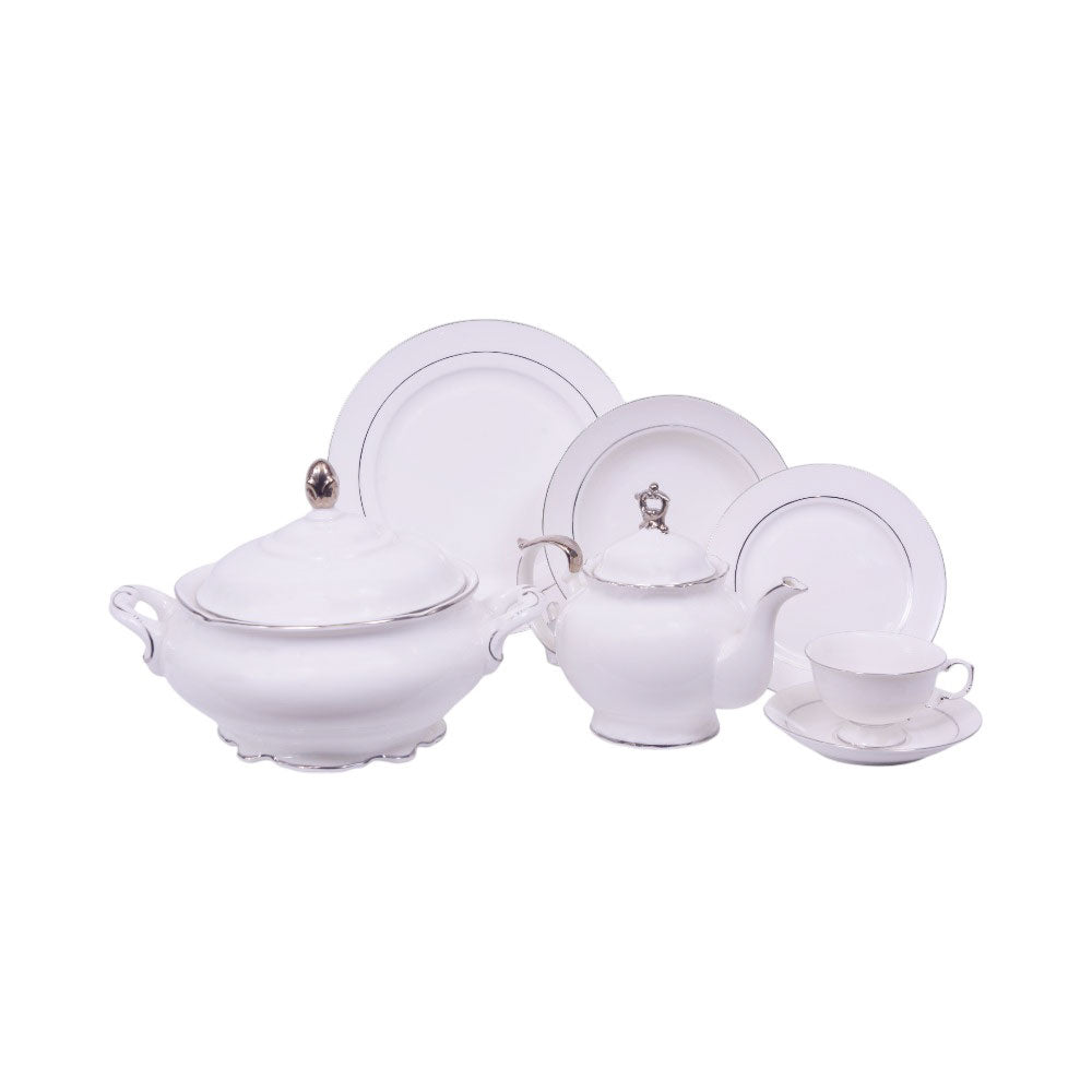 DINNER SET ROYAL BISTRO 85 PCS J1825-34S